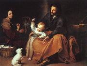 Bartolome Esteban Murillo The Holy Family  dfffg oil